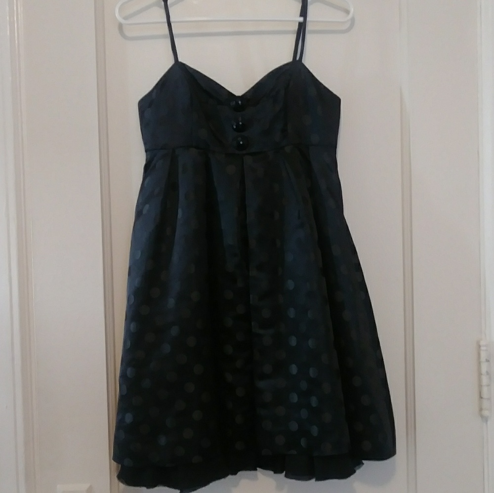 Betsey Johnson polka dot cocktail dress